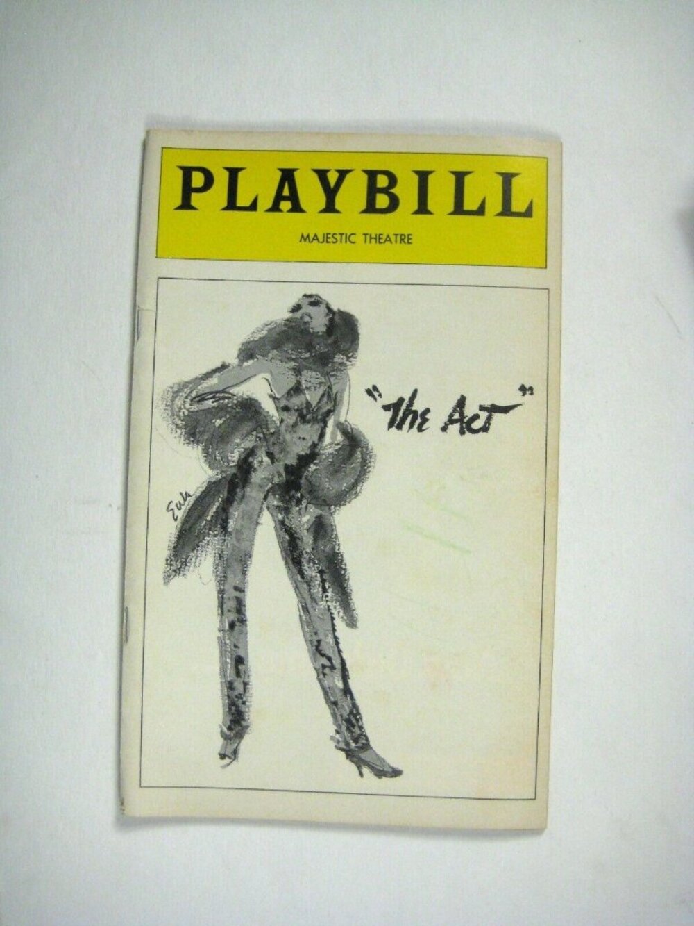 The Act Playbill March 1978 Majestic Theatre Liza Minelli Barry Nelson Goddard